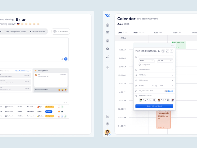Workwise Productivity App Hover